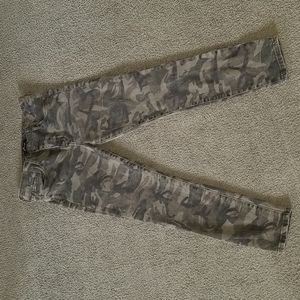 STS Blue Camouflage Ellie High Rise Ankle